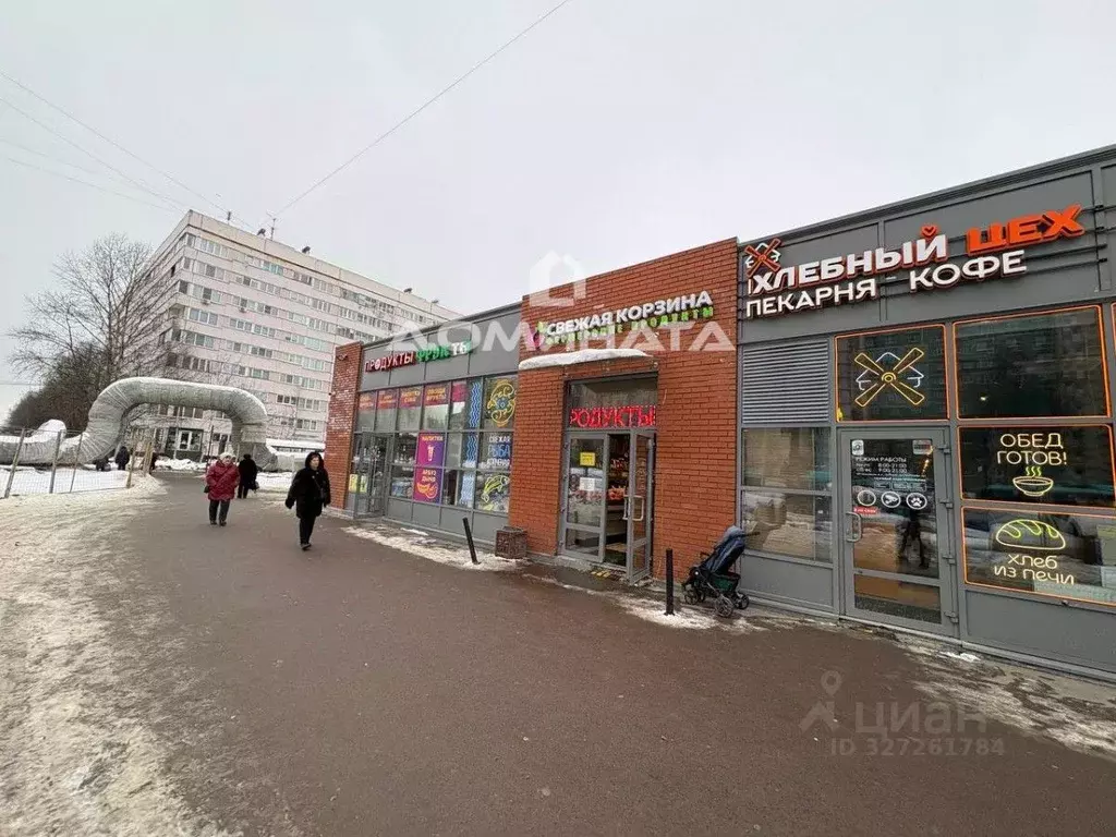 Торговая площадь в Санкт-Петербург ул. Симонова, 1Б (30 м) - Фото 1