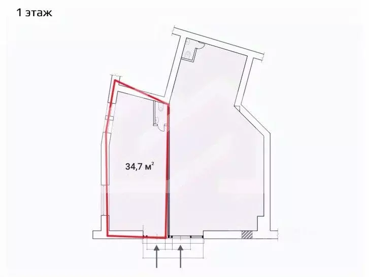 Помещение свободного назначения в Москва Никольская ул., 25 (35 м) - Фото 2