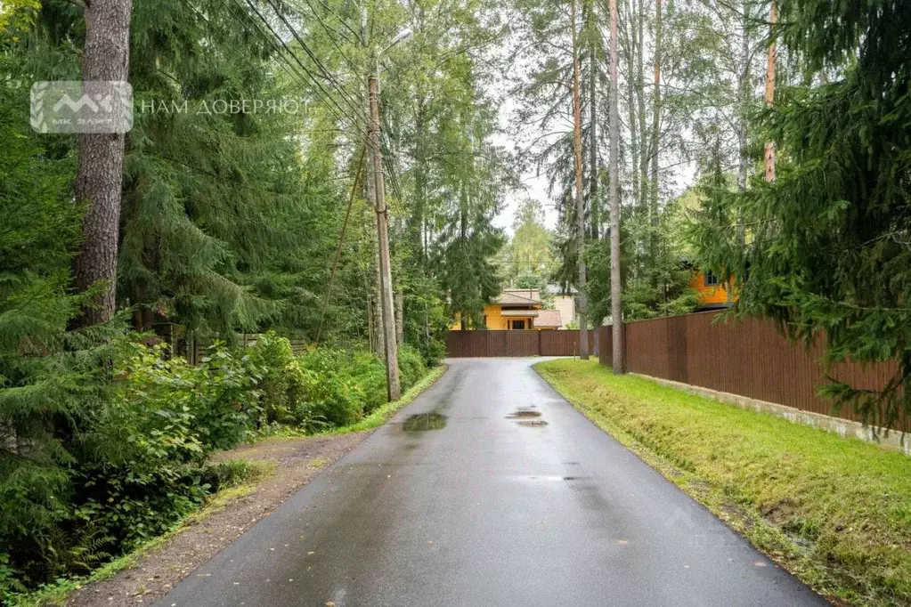 Участок в Санкт-Петербург пос. Комарово, Цветочная ул., 3 (13.5 сот.) - Фото 2