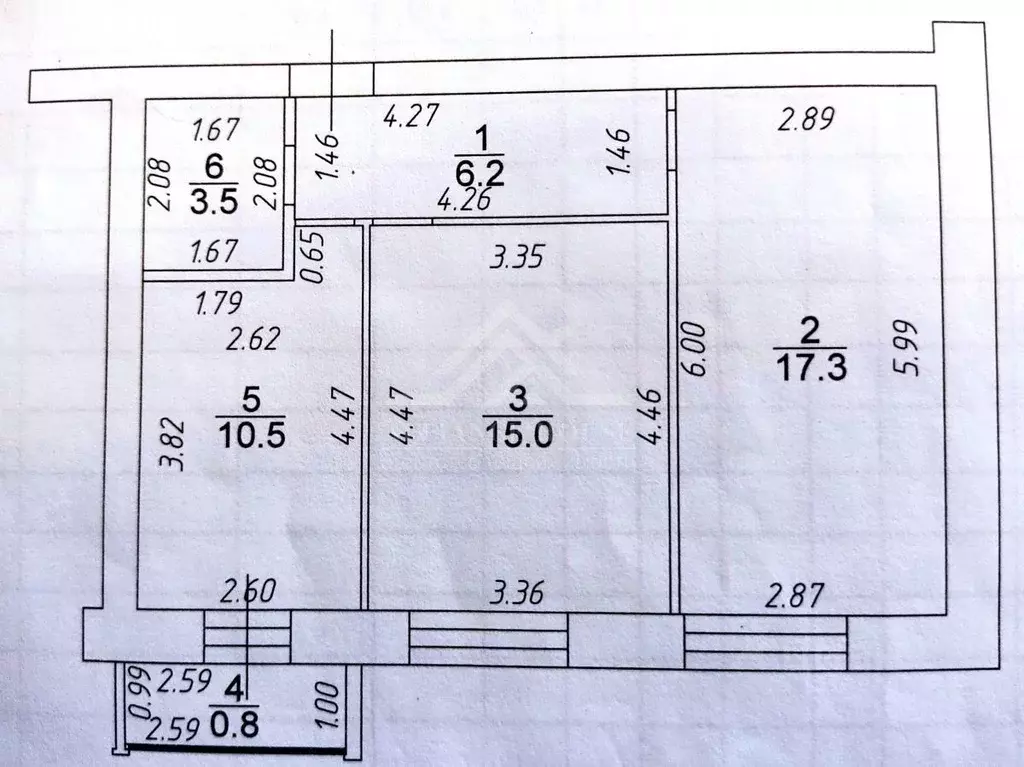 2-к кв. Татарстан, Пестречинский район, Шигалеевское с/пос, с. Новое ... - Фото 2