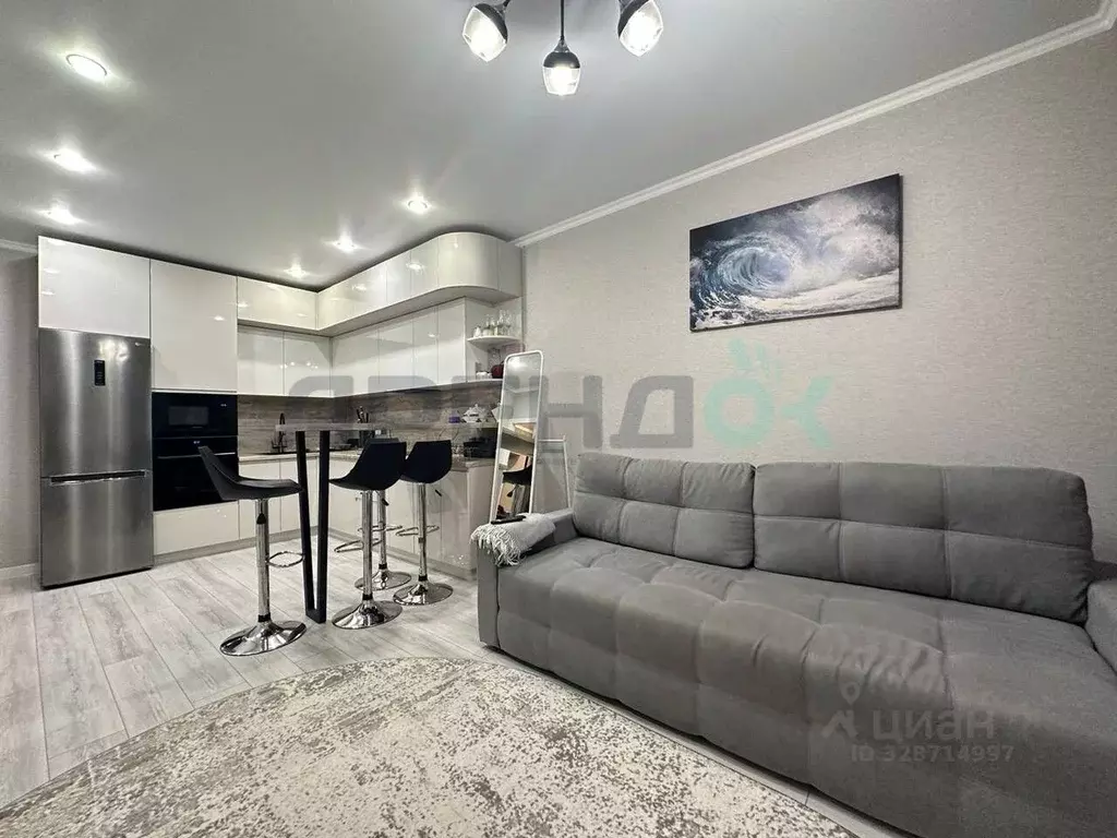 2-к кв. Татарстан, Казань ул. Аметьевская магистраль, 18к3 (53.0 м) - Фото 1