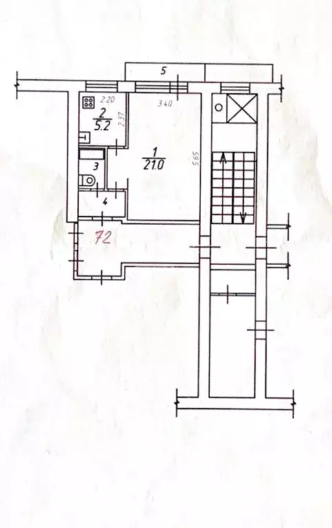 Квартира, 1 комната, 31 м - Фото 0