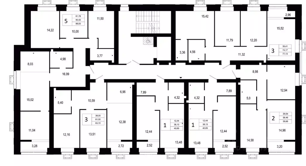 5-к кв. Волгоградская область, Волгоград ул. Землячки, 60 (98.83 м) - Фото 2