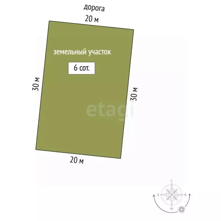 Участок в Крым, Феодосия муниципальный округ, с. Насыпное ул. ... - Фото 2