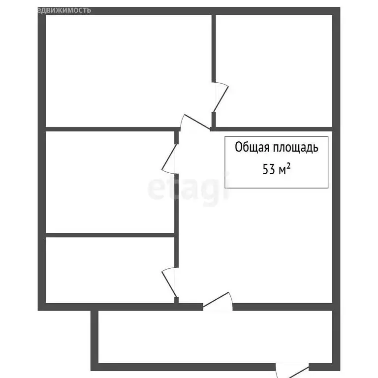 Дом в Новокузнецк, Байкальская улица (53 м) - Фото 1