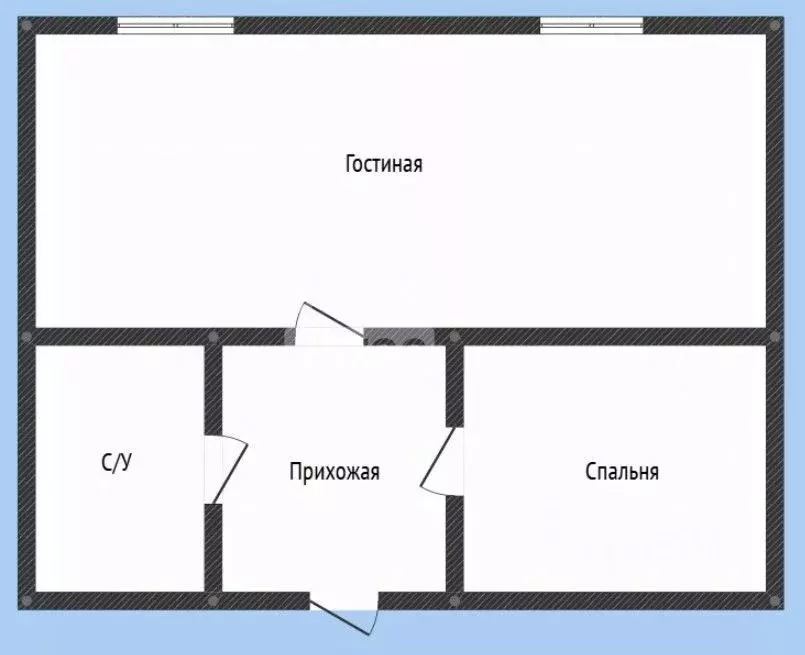 1-к кв. Дагестан, Избербаш ул. Сулеймана Стальского, 7 (45.0 м) - Фото 2