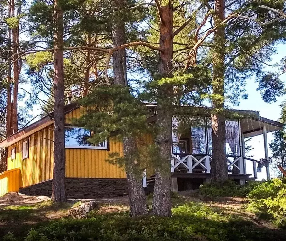 Дом в Карелия, Лахденпохский муниципальный округ, Район поселка ... - Фото 1