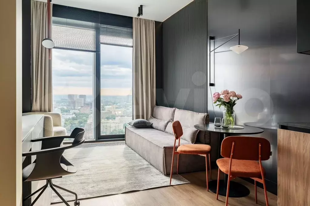 Квартира-студия, 27 м, 30/43 эт. - Фото 0