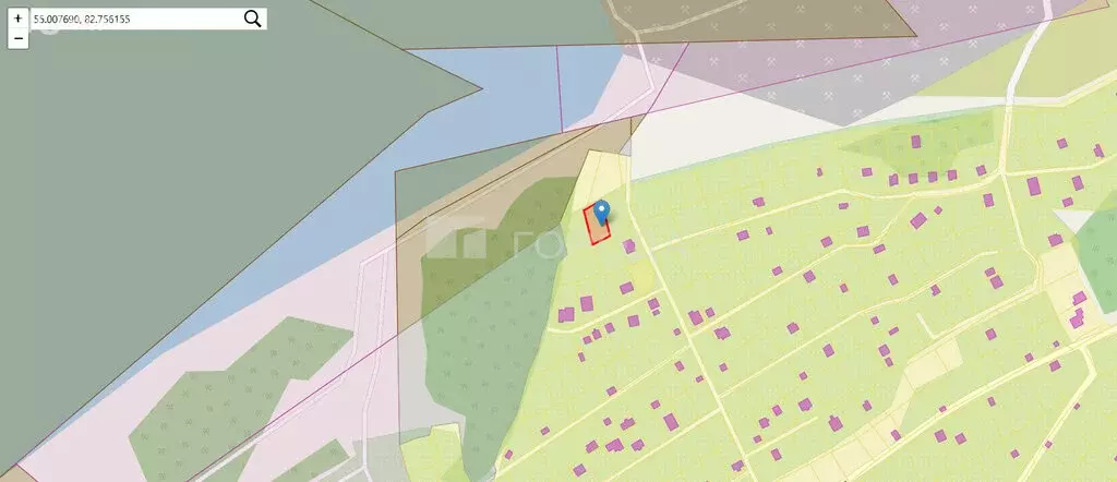 Участок в Криводановский сельсовет, СНТ Ёлочка-2, Каштановая улица, 13 ... - Фото 1