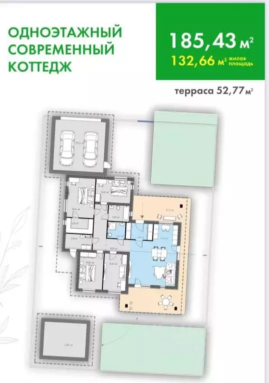 Коттедж в Башкортостан, Уфа Лесная Поляна кп,  (190 м) - Фото 1