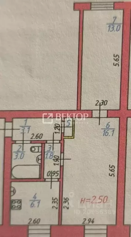 2-к кв. Ивановская область, Фурманов ул. Возрождения, 10 (43.6 м) - Фото 2