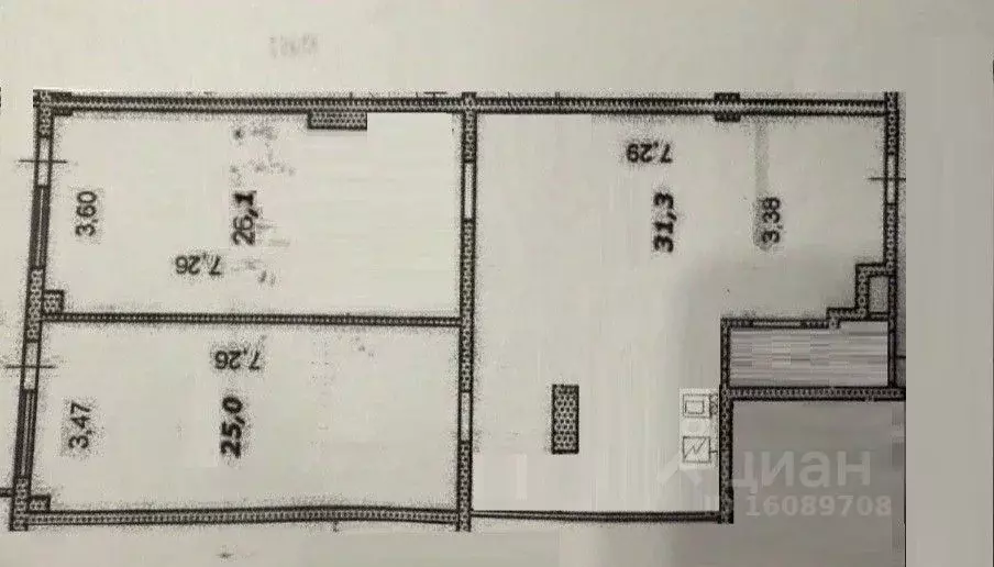3-к кв. Белгородская область, Белгород ул. Горького, 54Б (92.0 м) - Фото 1