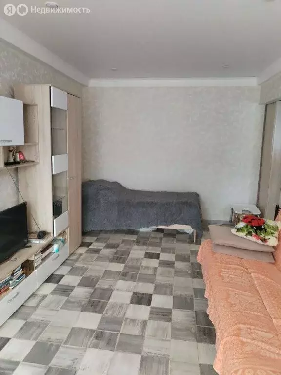 1-комнатная квартира: Чита, поселок Каштак, микрорайон Гвардейский, 8 ... - Фото 1