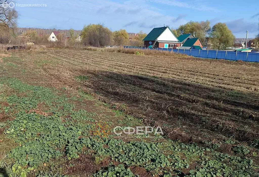 Участок в село Криводановка, Октябрьская улица (1991 м) - Фото 0