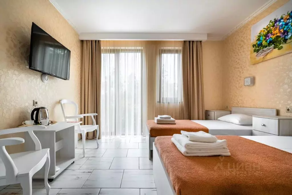 Комната Краснодарский край, Сочи Красная Поляна пгт, ул. Мичурина, 10 ... - Фото 1