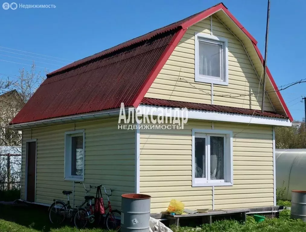 Дом в Кировский район, Синявинское городское поселение, садоводческий ... - Фото 1