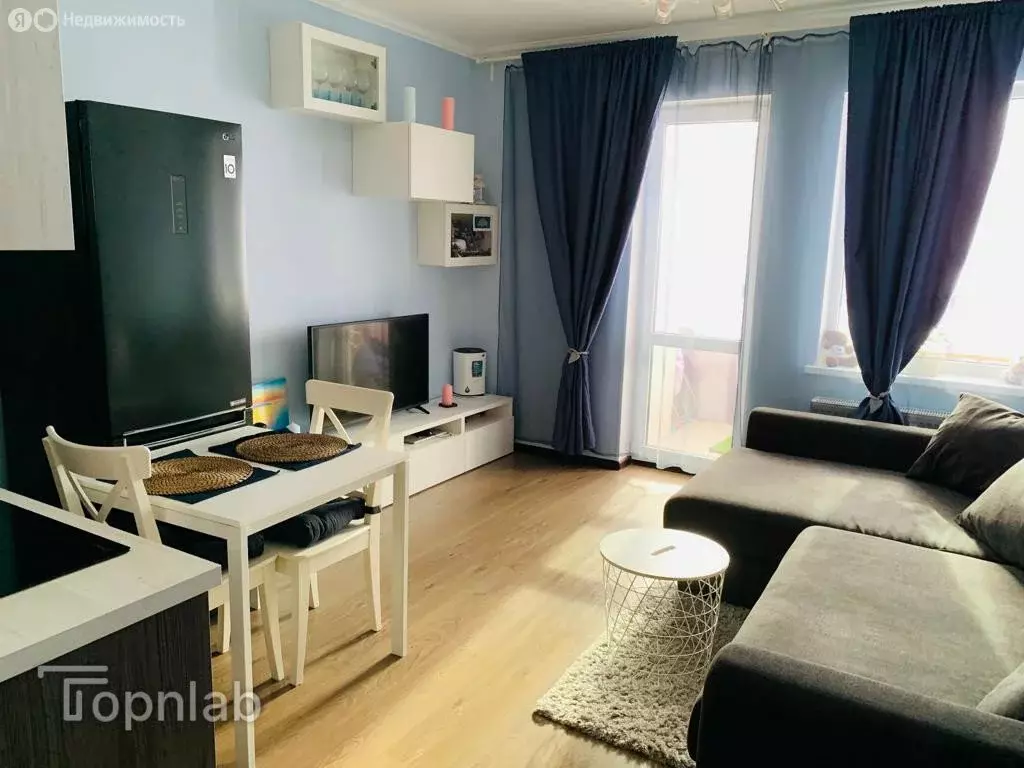 Квартира-студия: Санкт-Петербург, улица Лётчика Лихолетова, 14к4 (24.1 ... - Фото 2