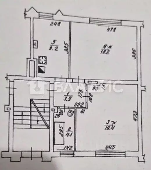 2-к кв. Калининградская область, Калининград ул. Молочинского, 9 (54.8 ... - Фото 2
