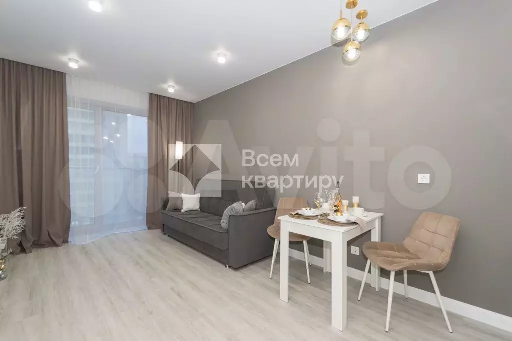 Квартира-студия, 25,4 м, 5/25 эт. - Фото 1