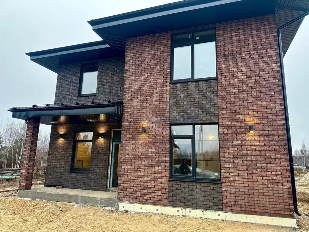 Коттедж в Нижегородская область, Бор ул. Евстигнеева (217 м) - Фото 1