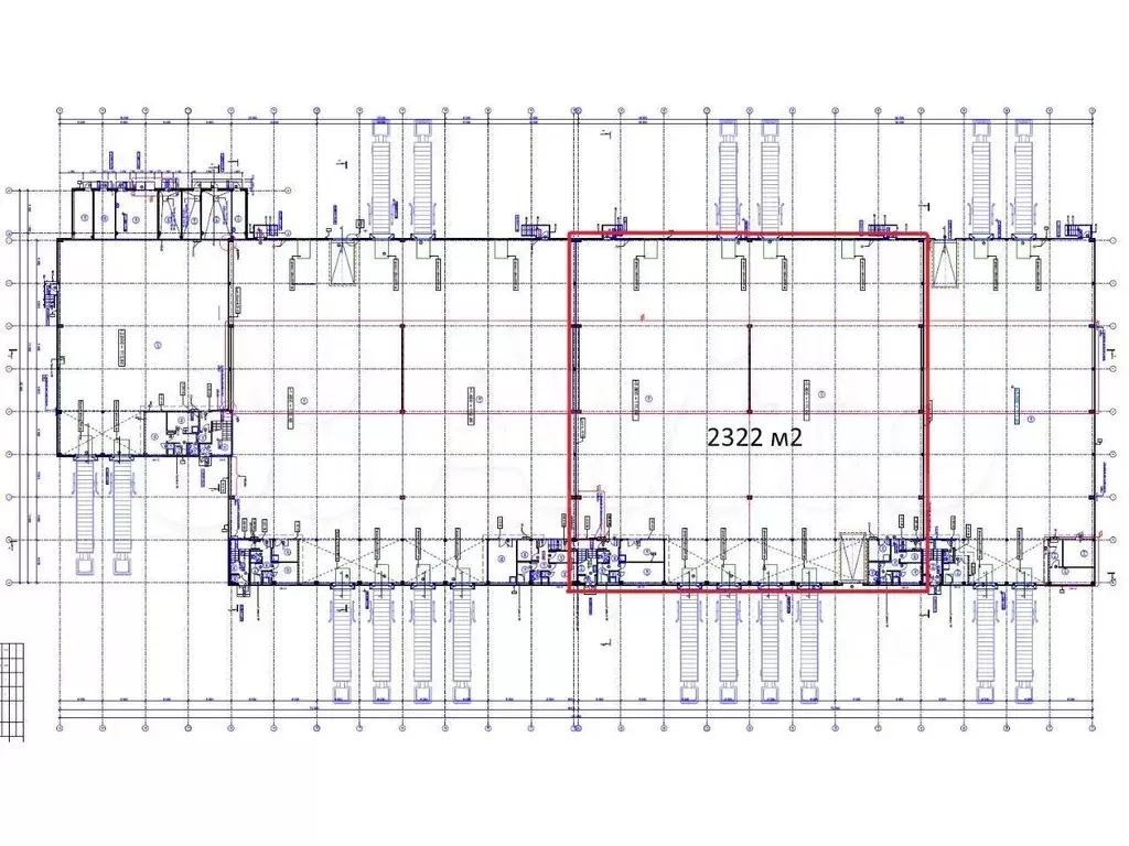 Аренда теплого склада 2612 м класс А - Фото 0
