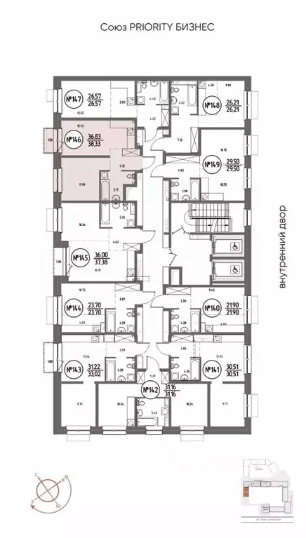 1-к кв. Иркутская область, Иркутск Макс жилой комплекс (38.33 м) - Фото 1