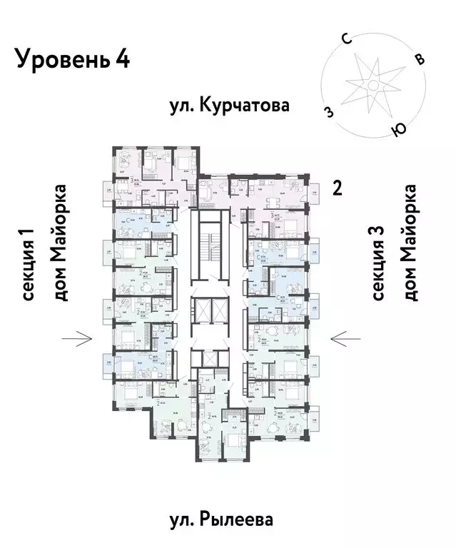 3-комнатная квартира: Тюмень, Краснооктябрьская улица, 10к2 (58.16 м) - Фото 1