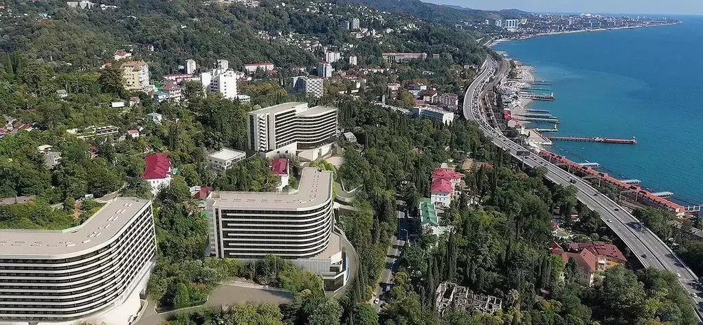 Студия Краснодарский край, Сочи Хоста жилрайон, ул. Шоссейная, 9/1 ... - Фото 1