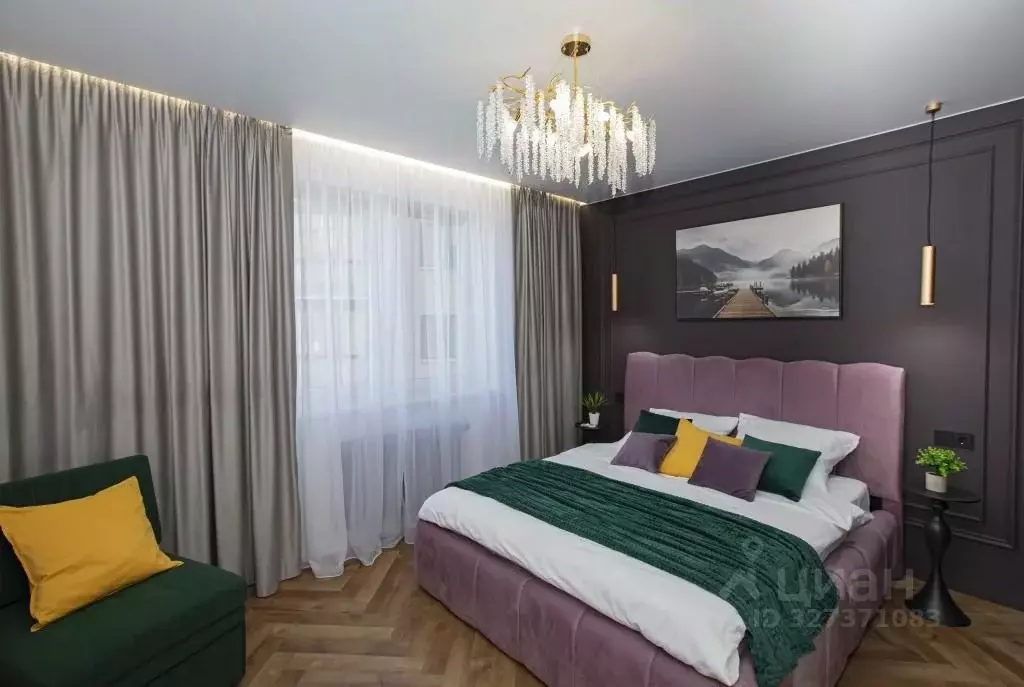 1-к кв. Калининградская область, Пионерский Октябрьская ул., 2к1 (38.0 ... - Фото 1