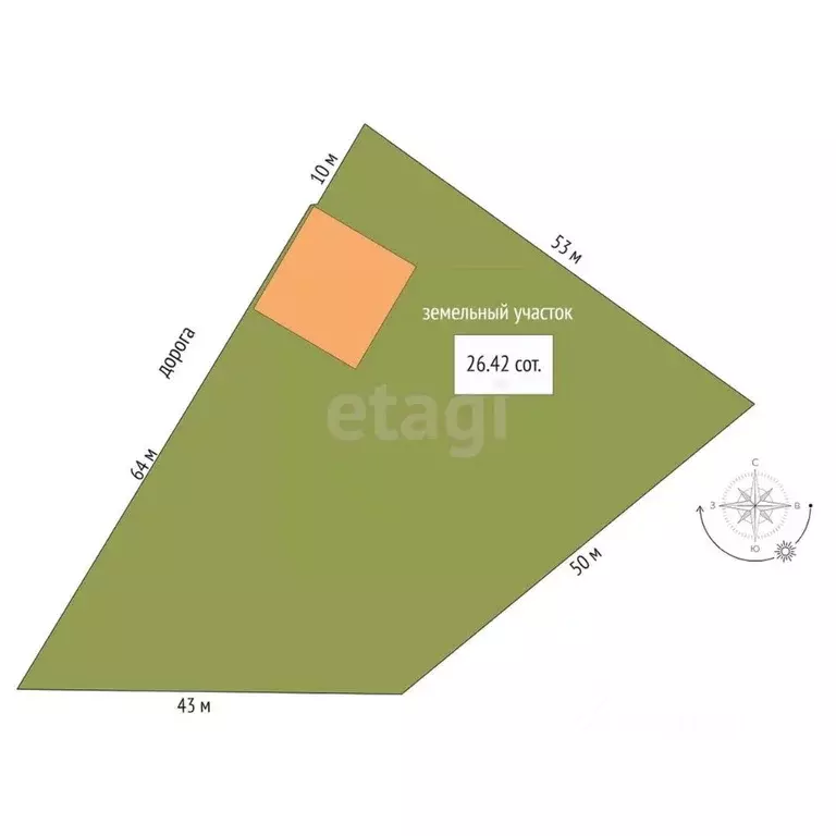 Дом в Владимирская область, Муром с. Ковардицы, ул. Дзержинского, 2Б ... - Фото 2