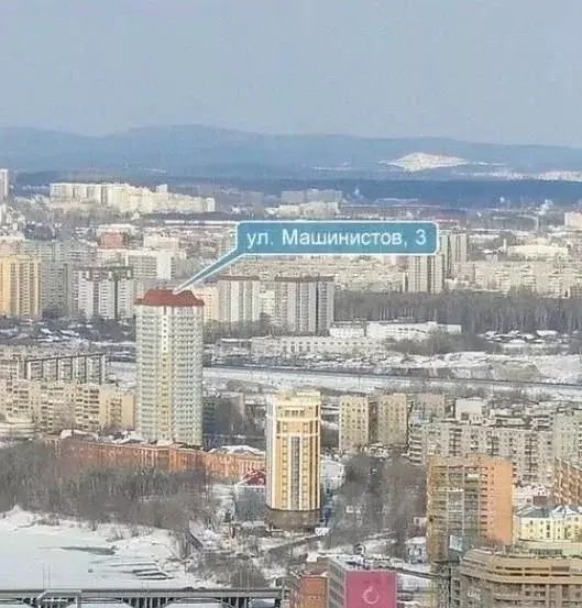 Студия Свердловская область, Екатеринбург ул. Машинистов, 3 (37.0 м) - Фото 0