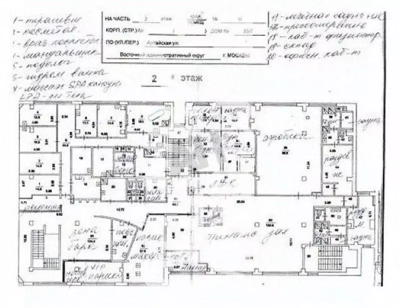 Помещение свободного назначения в Москва Алтайская ул., 33/7 (1000 м) - Фото 2