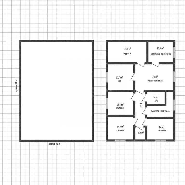 Дом в Адыгея, Майкоп городской округ, пос. Северный ул. Офицерская ... - Фото 2