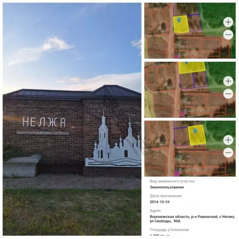 Участок в Воронежская область, Рамонский район, Ступинское с/пос, с. ... - Фото 2