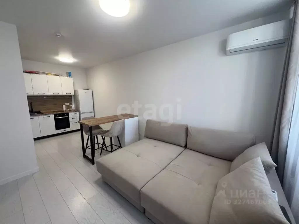 Студия Тюменская область, Тюмень ул. Тимофея Чаркова, 91 (26.0 м) - Фото 1