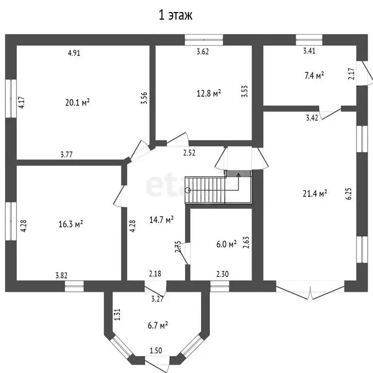 Дом в село Дружино, улица Энергетиков (176 м) - Фото 1