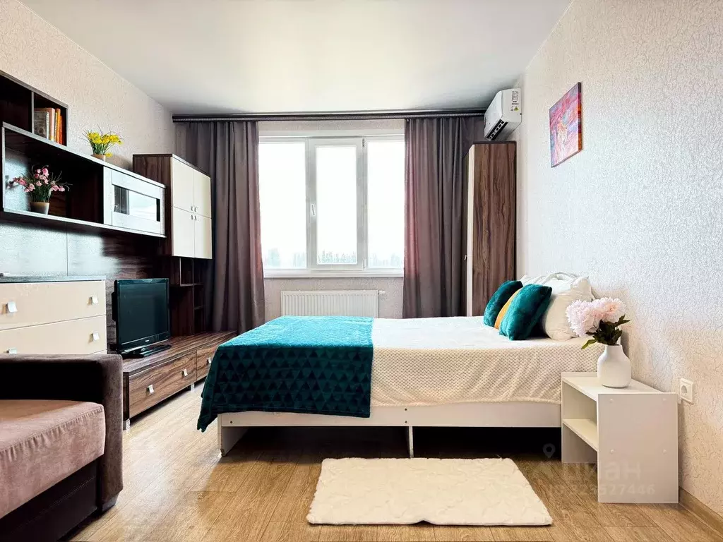 1-к кв. Воронежская область, Воронеж Жемчужная ул., 6Б (50.0 м) - Фото 1