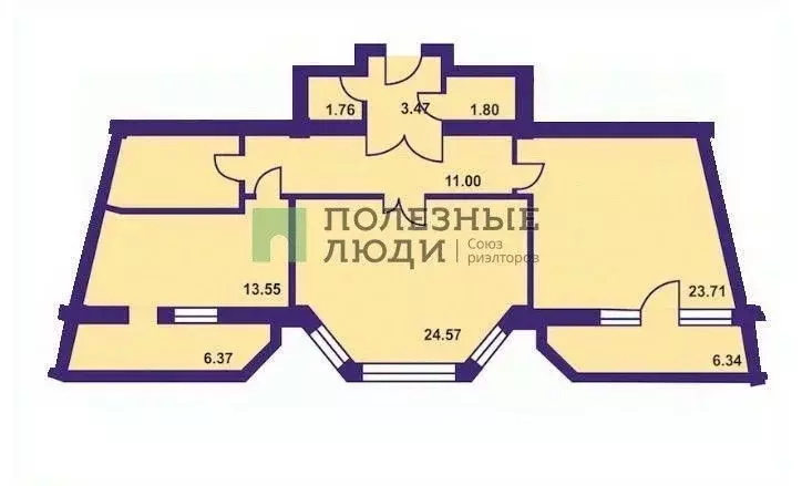 2-к кв. Крым, Ялта городской округ, Ореанда пгт 3В (95.0 м) - Фото 1