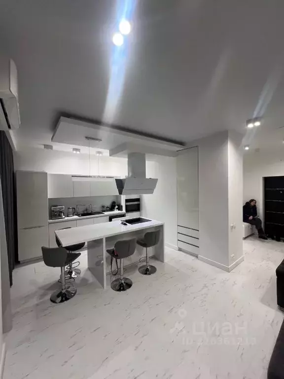 Студия Тюменская область, Тюмень Орловская ул., 58 (45.0 м) - Фото 1