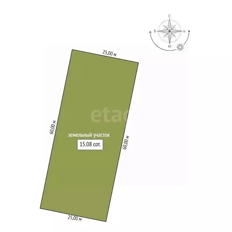 Участок в Амурская область, Благовещенский район, с. Егорьевка  (15.0 ... - Фото 2