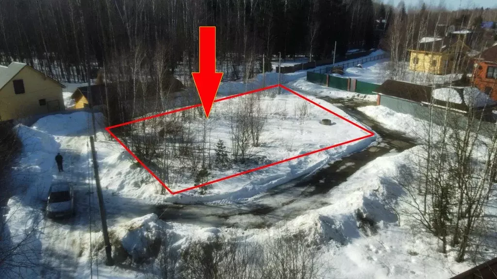 Участок в Московская область, Серпухов городской округ, Северный СНТ  ... - Фото 1