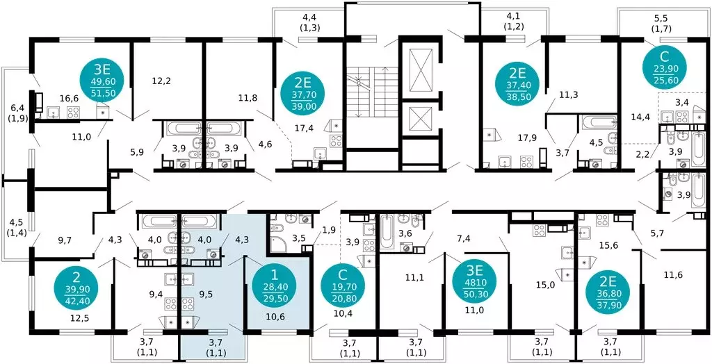 1-комнатная квартира: Сочи, микрорайон Кудепста (29.5 м) - Фото 1