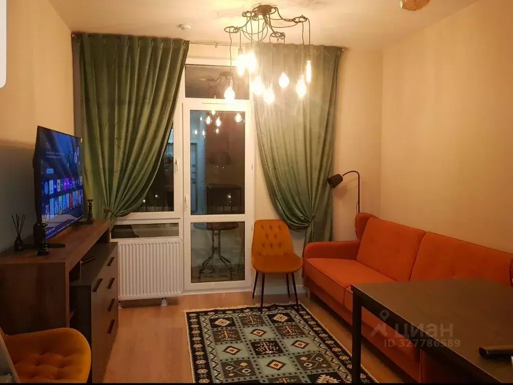 Студия Москва № 160 кв-л, 1Вк2 (23.0 м) - Фото 2