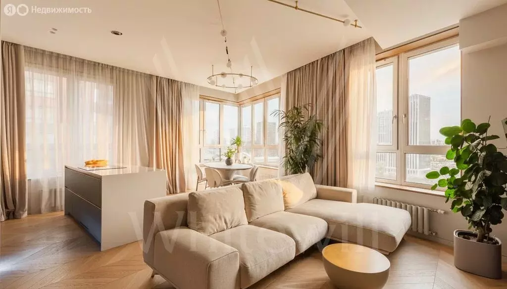 Квартира-студия: Москва, Шелепихинская набережная, 34к2зд1 (115 м) - Фото 1