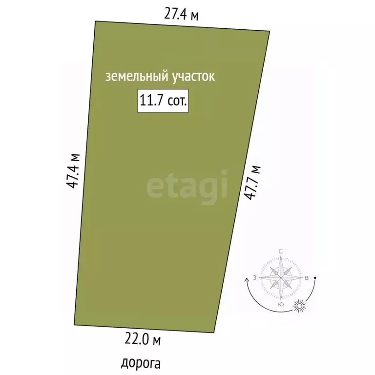 Участок в Костромская область, Шарья ул. Имени В. Евстигнеева, 15 ... - Фото 2