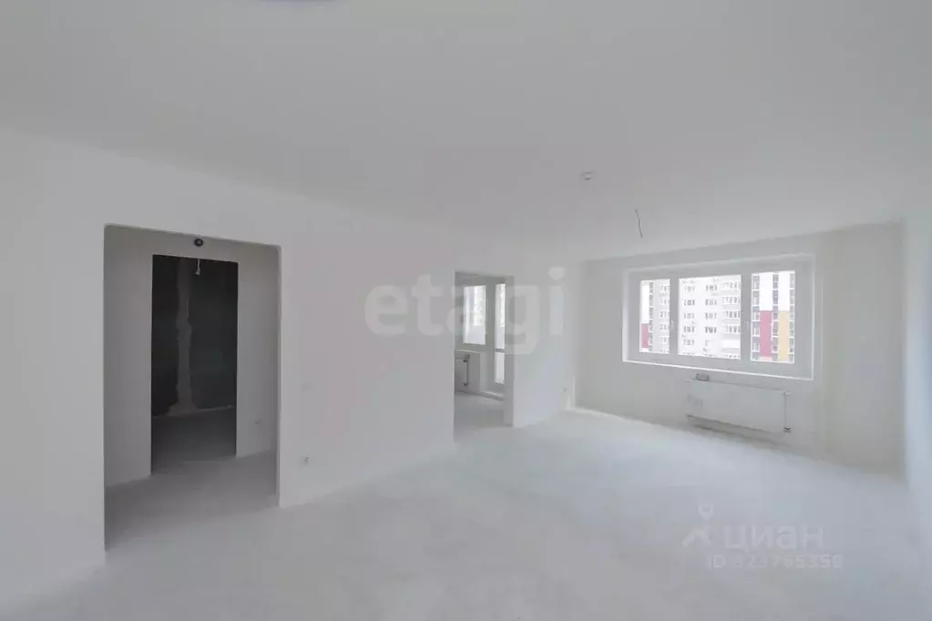 1-к кв. Тюменская область, Тюмень ул. Валентины Трофимовой, 2к1 (41.1 ... - Фото 1