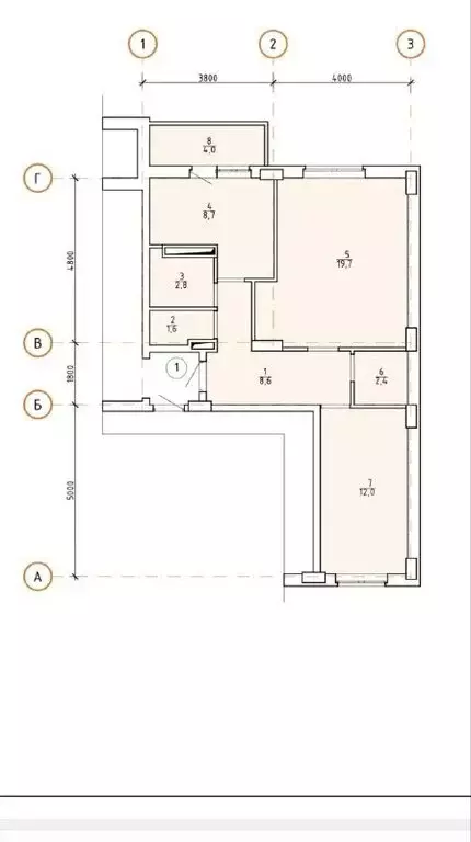 2-комнатная квартира: Краснодар, Восточно-Кругликовская улица, 94 ... - Фото 2