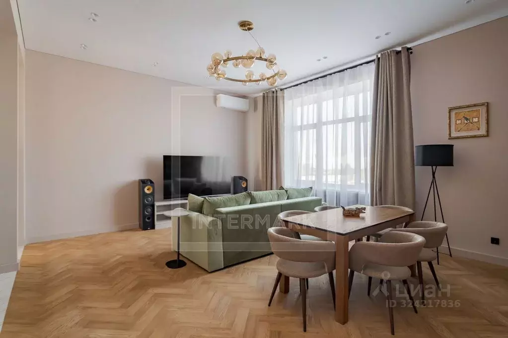 3-к кв. Москва ул. Серафимовича, 2 (108.0 м) - Фото 1