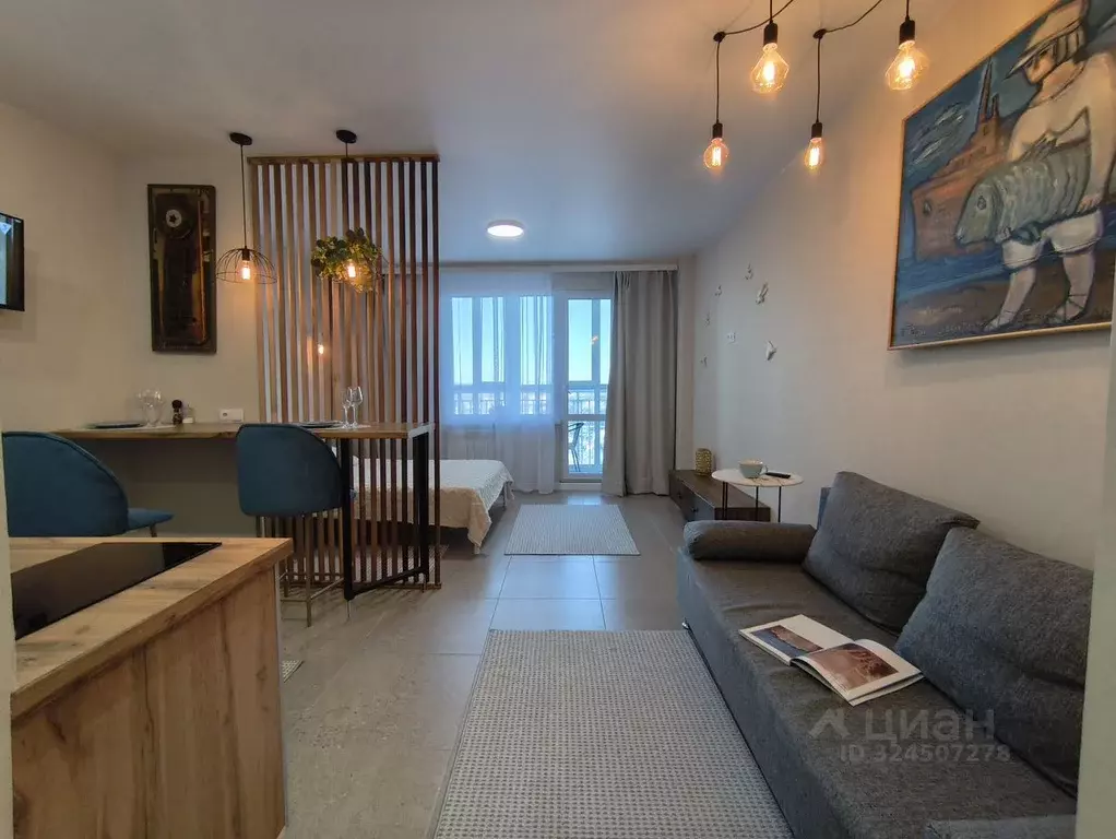 Студия Омская область, Омск Подгорная ул., 19 (34.0 м) - Фото 1