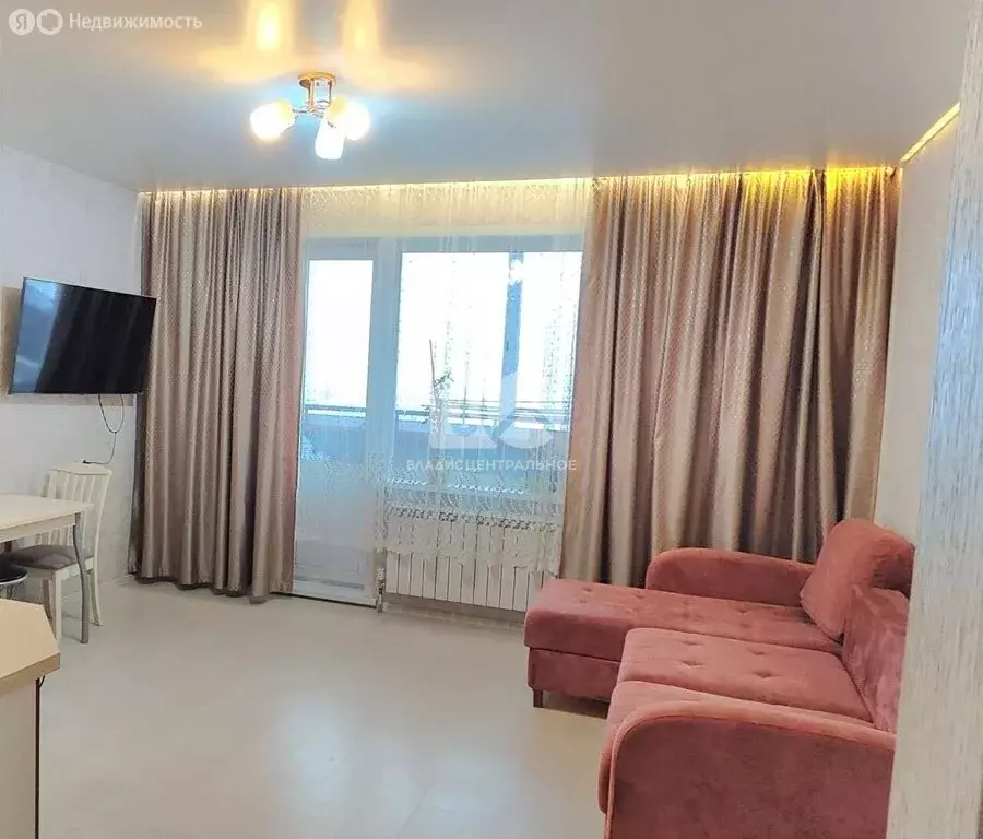 Квартира-студия: Новосибирск, улица Немировича-Данченко, 122/4 (30 м) - Фото 1